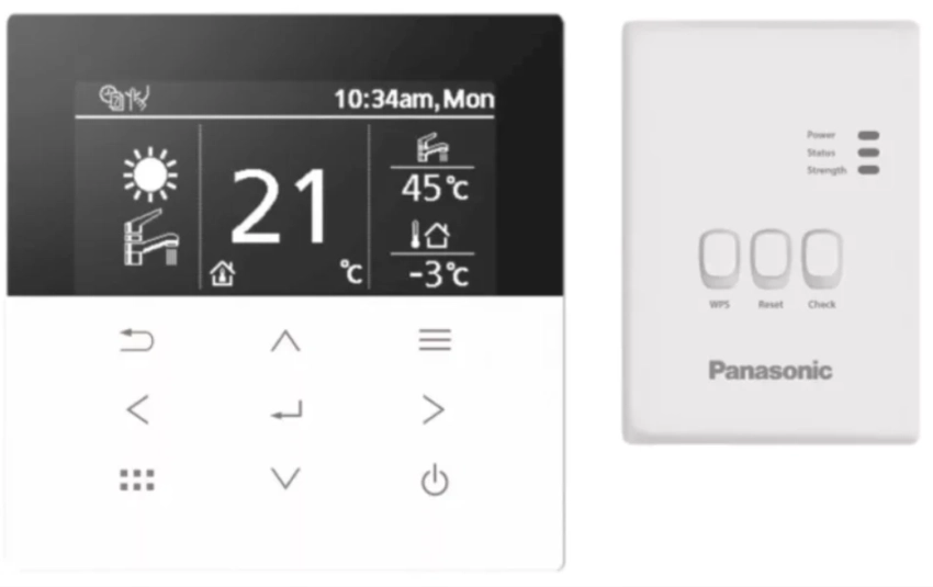 Panasonic R290 M-serie bediening + internet module 3-30 kW - CZ-RTW2TAW1C