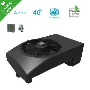 Weheat Blackbird P80 - Hybride compact set - 8kW